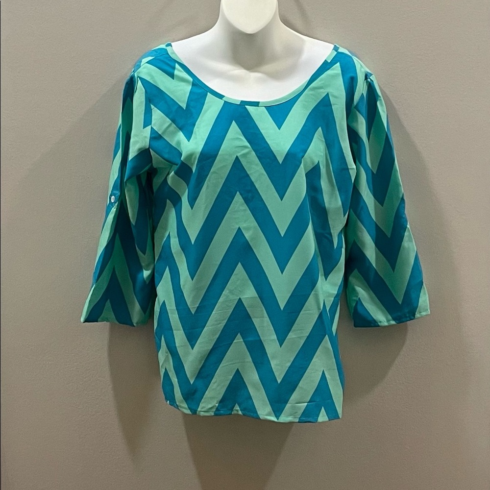 Royal Standard - chevron blouse - size s